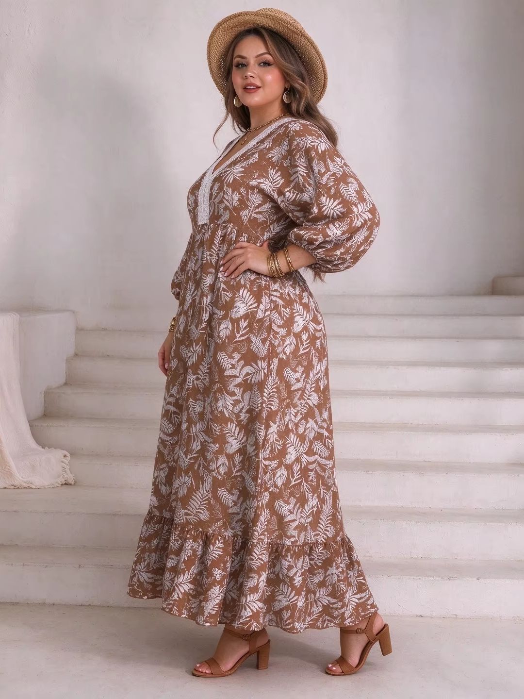 Abito lungo da donna taglie fo - Boho Summer Beach Maxi Dress recensione e prezzo