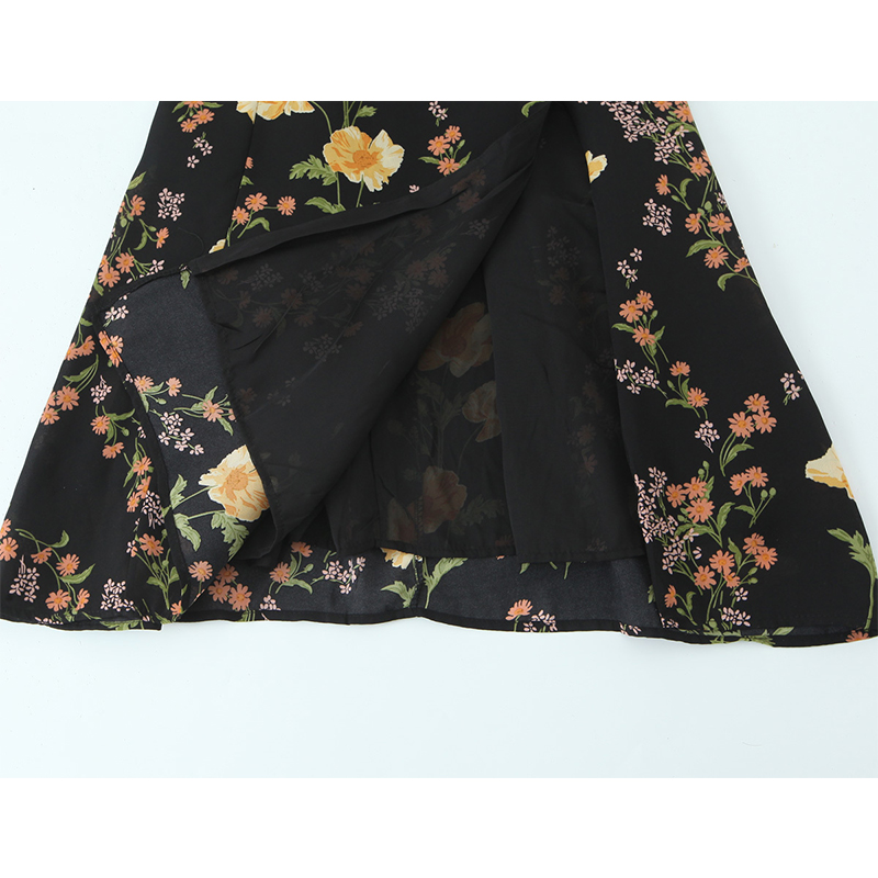 YENKYE Abito da donna con stam - French Vintage Floral Midi Dress recensione e prezzo