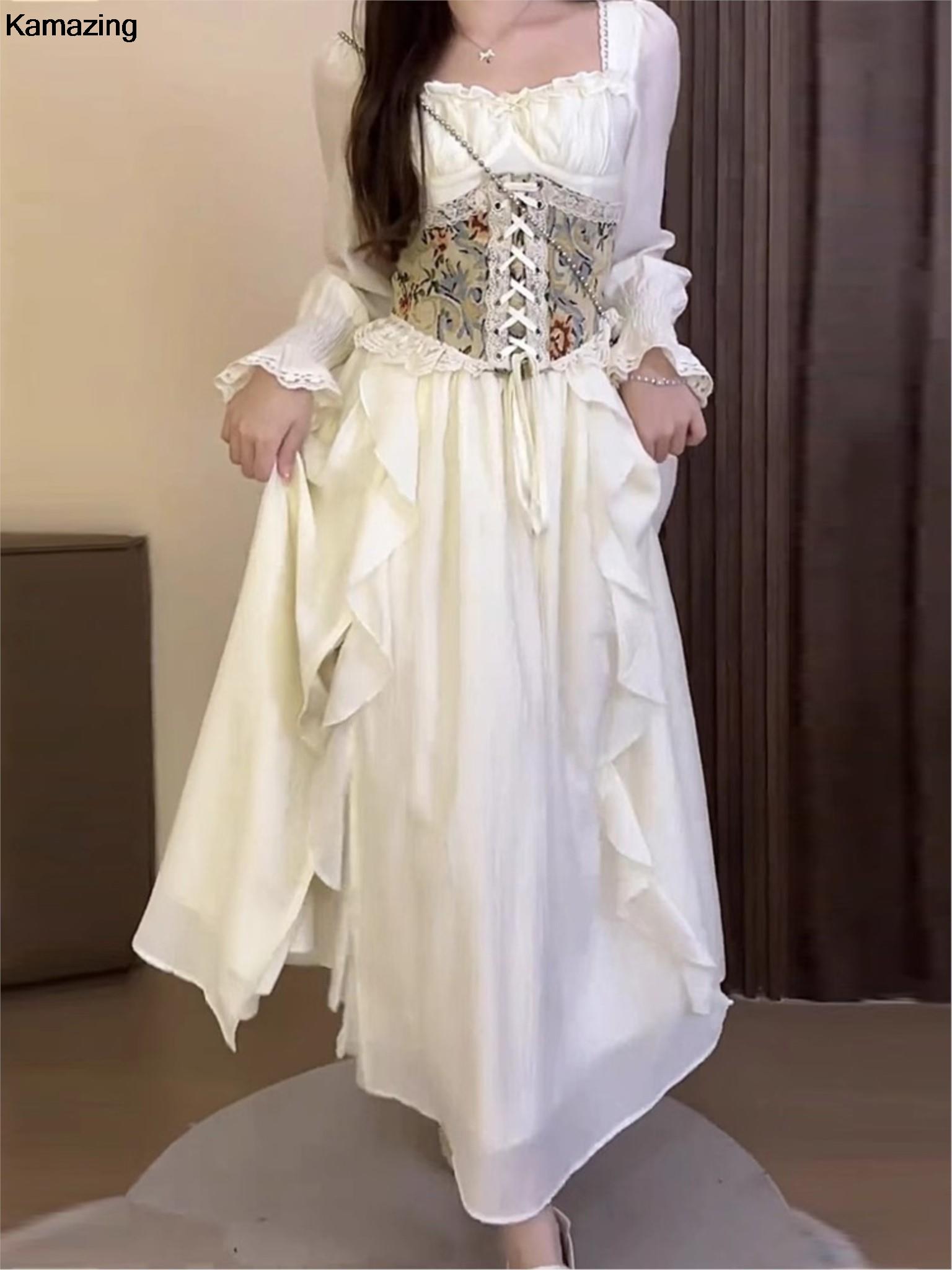 Vintage francese corsetto Midi - French Vintage Floral Midi Dress recensione e prezzo