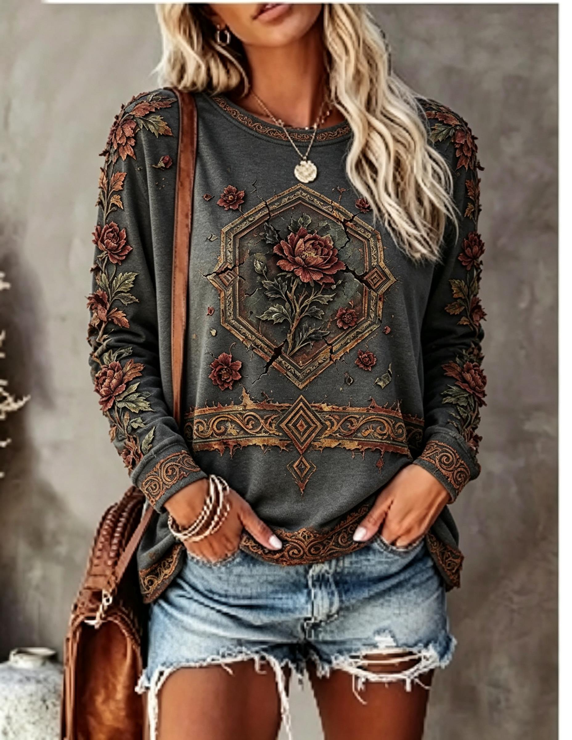 Maglietta da donna a maniche l - Blouses recensione e prezzo