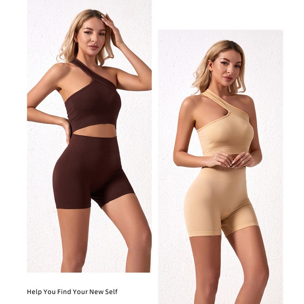 2 Pezzi Set Sportivo Riutilizz - Seamless Ribbed Workout Tank Top recensione e prezzo