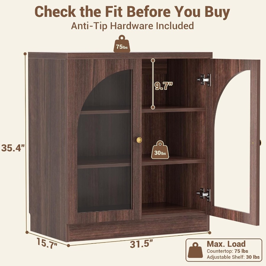 31.5 Credenza buffet per sala  - Tops recensione e prezzo