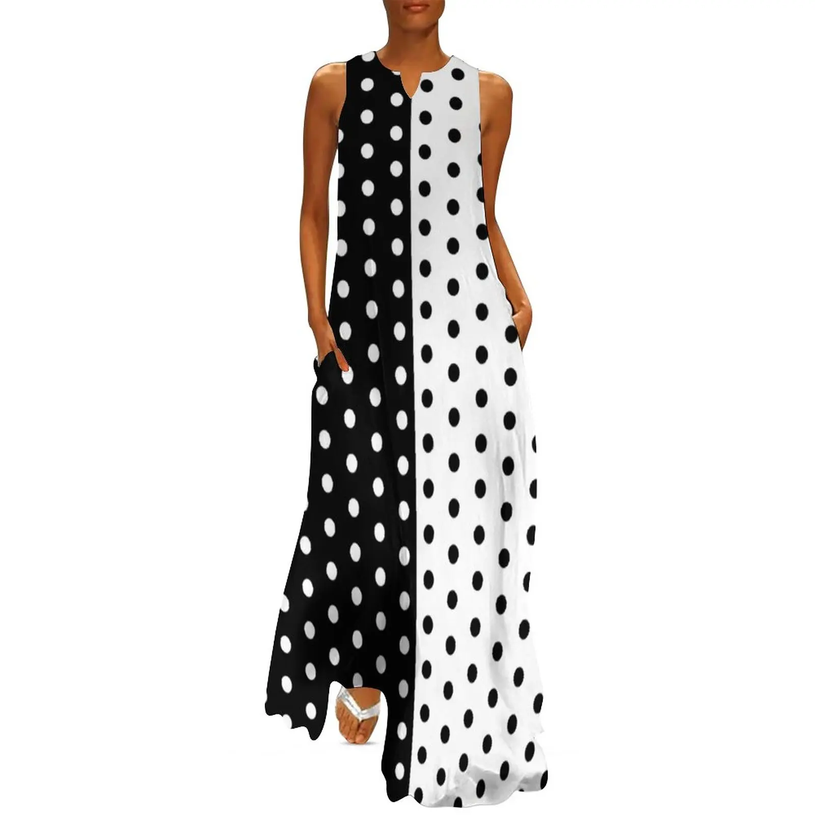 Abito bicolore retrò Primavera - Boho Summer Beach Maxi Dress recensione e prezzo